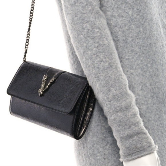 Versace Virtus Clutch on Chain Bag BNWT WITH COA - Picture 12 of 12